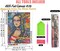 5D DIY Diamond Painting Girl, Diamond Art Painting Sugar Skull by Number Kits for Adults and Kids, Abstract Girls Arts Painted with Round Full Drill for Gift Wall Decor(30X40cm/12x16in,Girl-3)